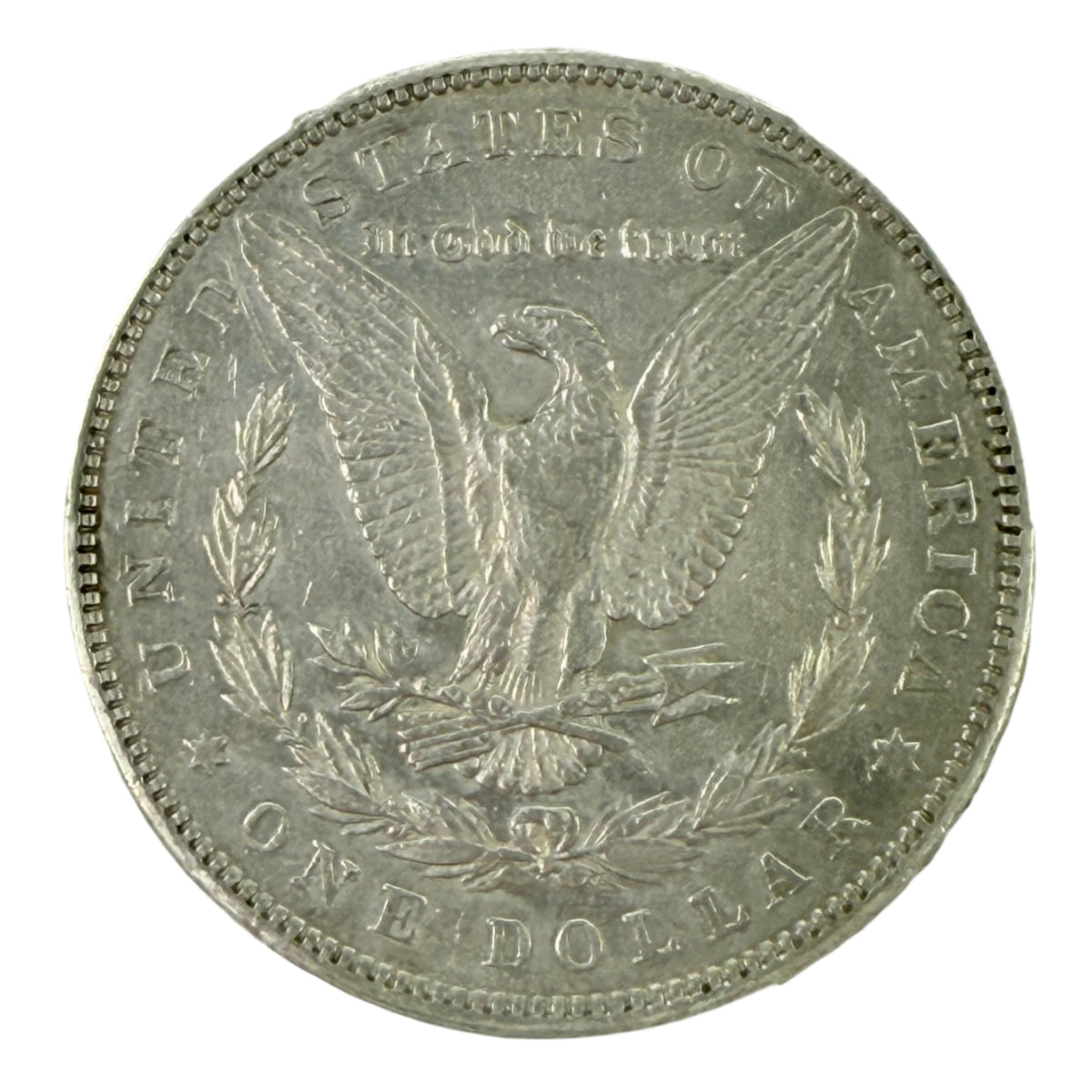 1884 Morgan Silver Dollar CAC XF Details (Cleaned)