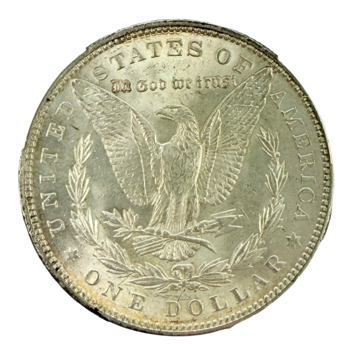1890 Morgan Silver Dollar PCGS MS62