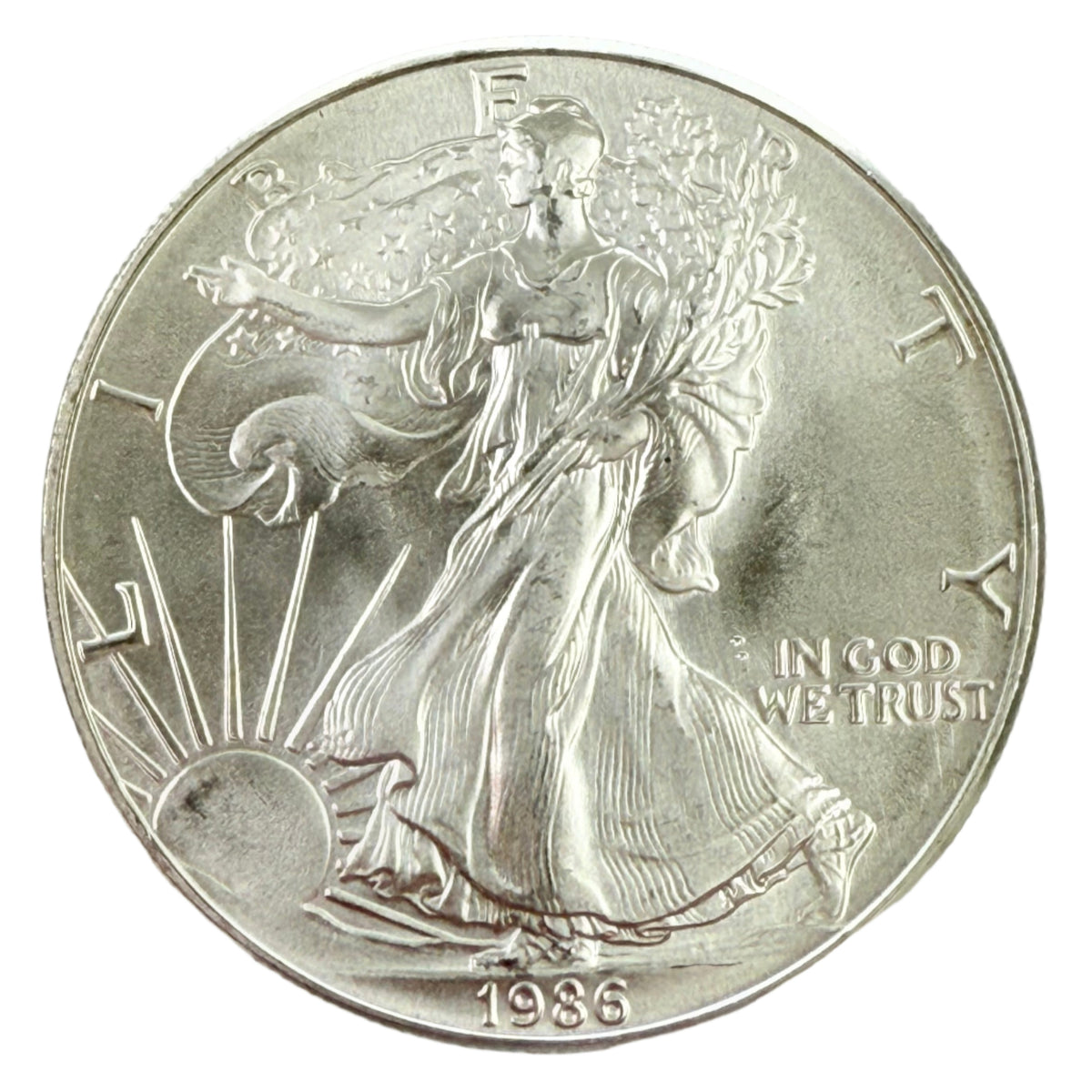 1986 1 oz American Silver Eagle