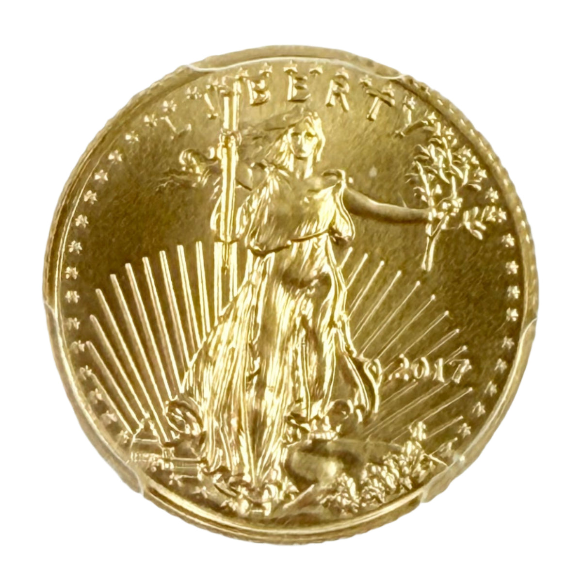 2017 $5 1/10 oz American Gold Eagle PCGS MS70 FS