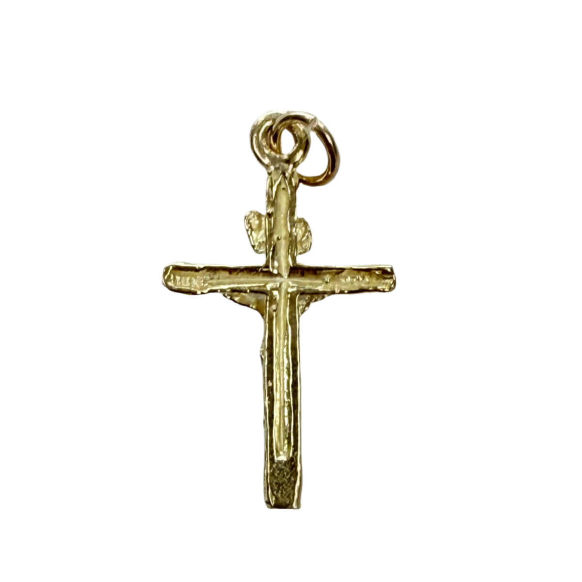 10k Gold Crucifix Pendant