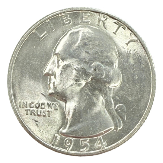 1954-S Washington Quarter (BU)