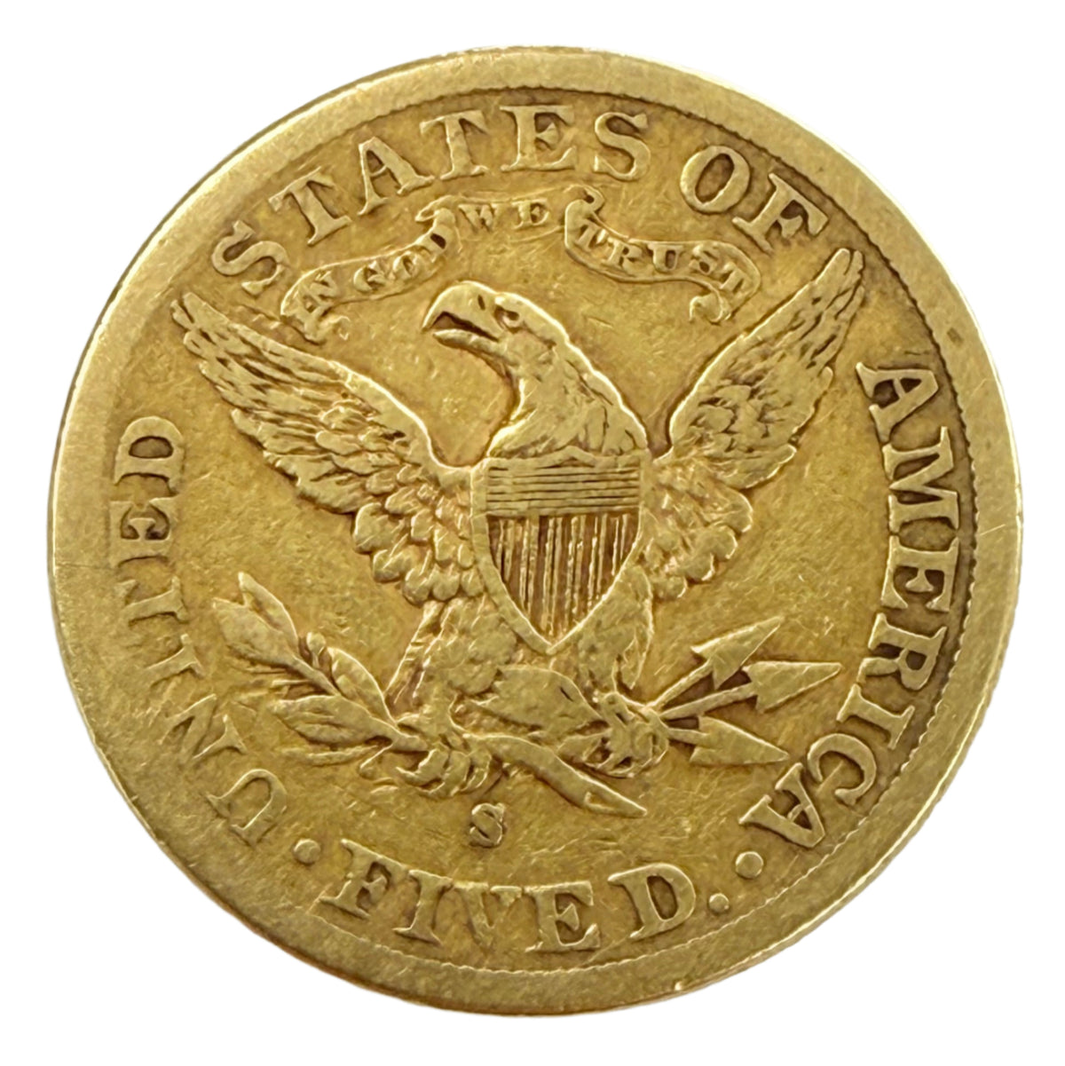 1885 $5 Liberty Gold Half Eagle (Low Premium)