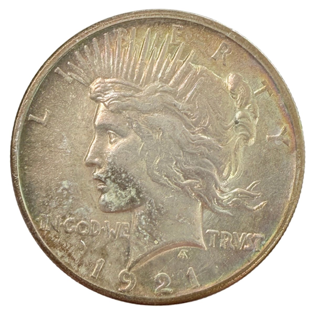1921 Peace Silver Dollar (AU)