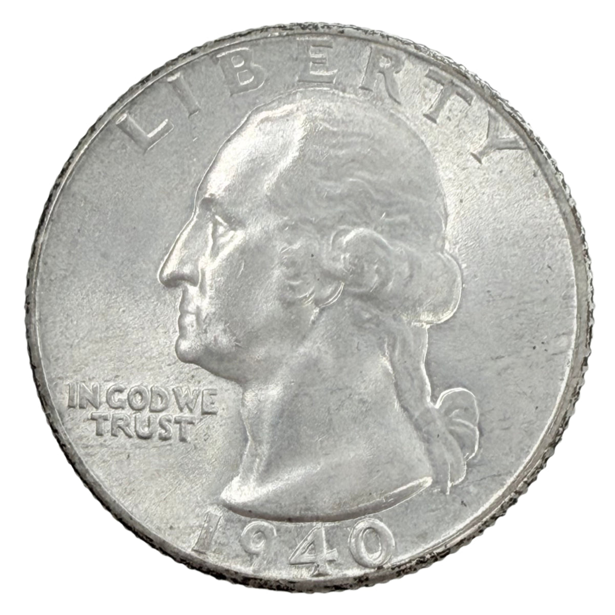 1940 Washington Quarter (BU)