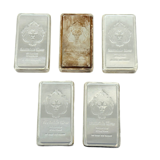 Scottsdale Stacker 10 oz Silver Bar (Secondary Market)