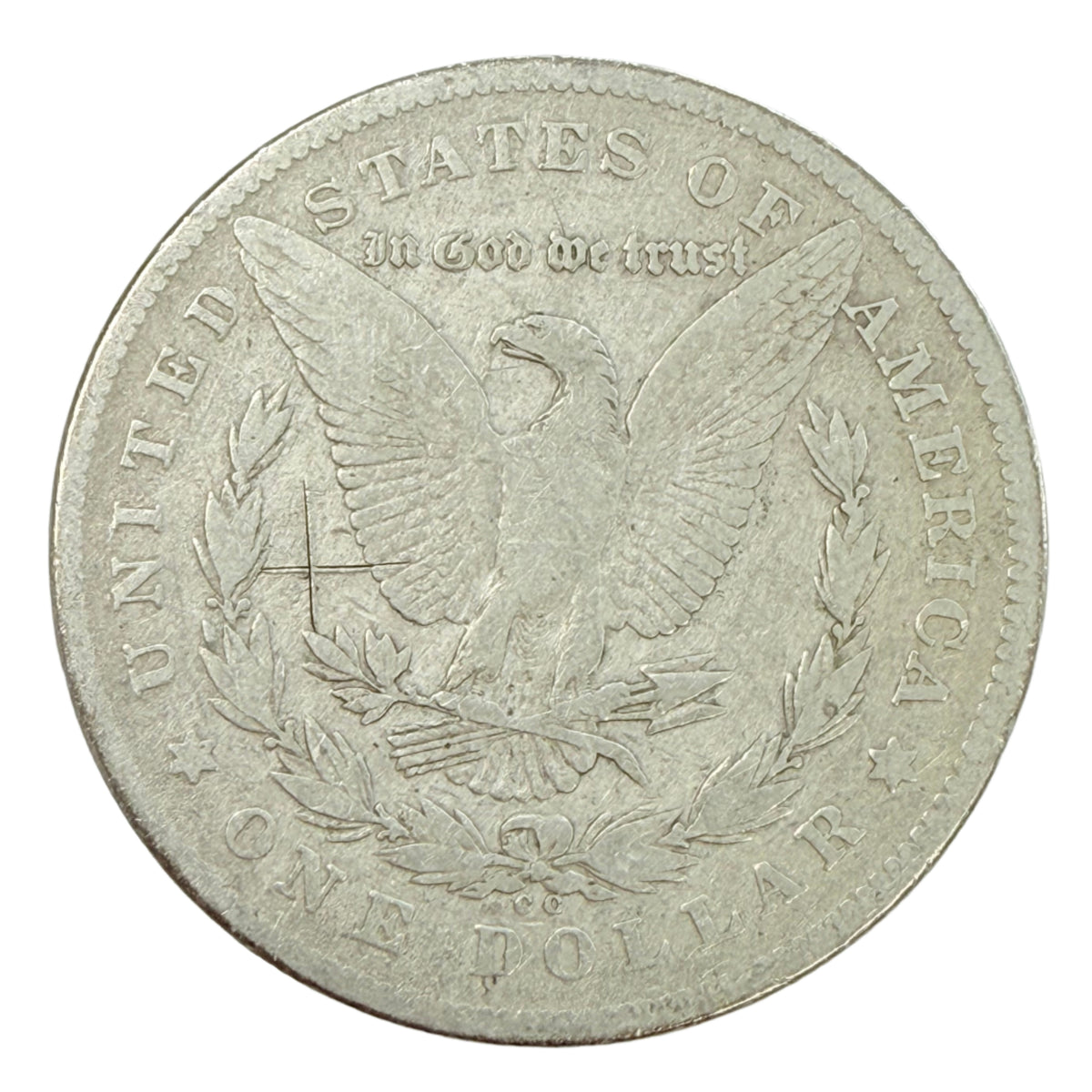 1878-CC Morgan Silver Dollar (F Details)