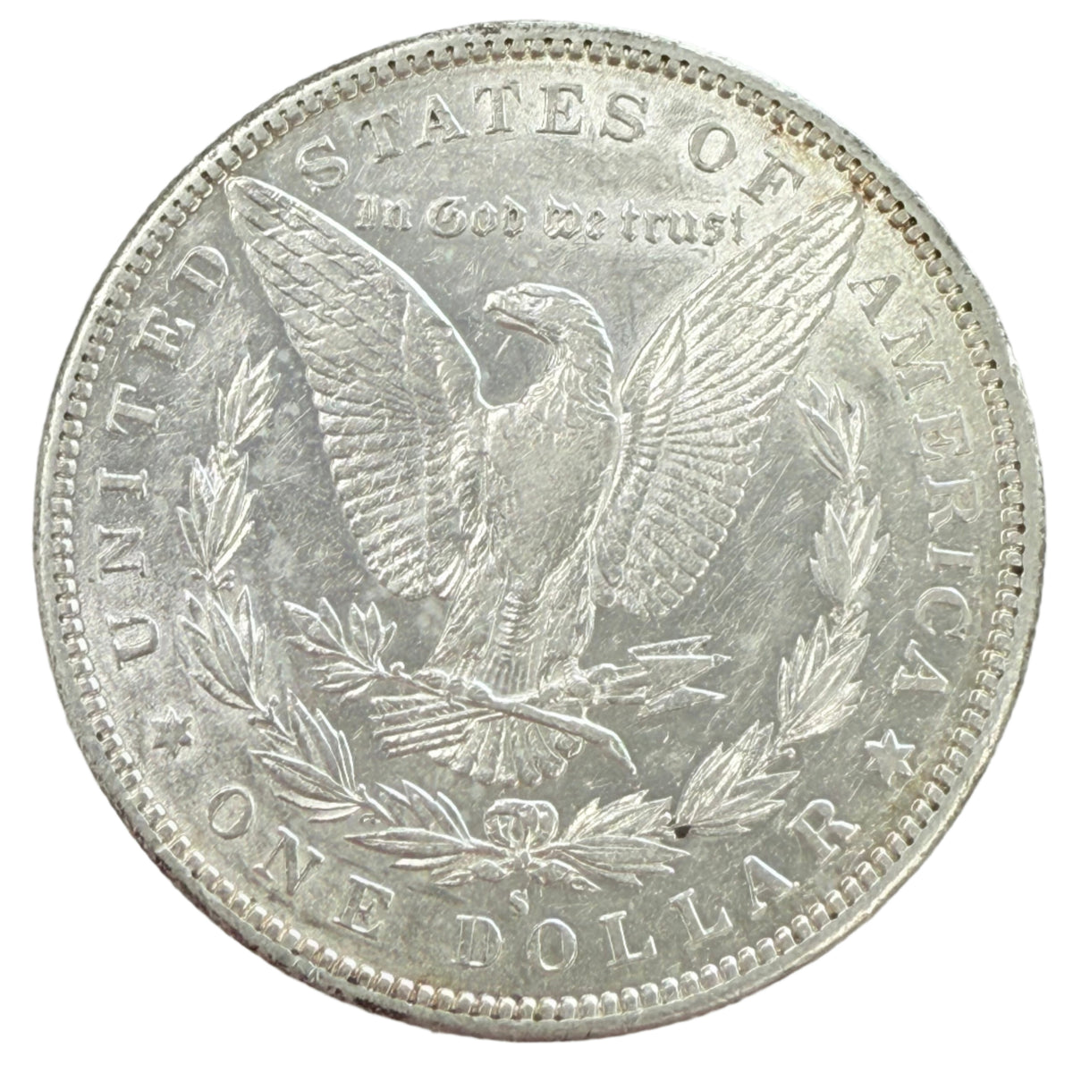 1885-S Morgan Silver Dollar (AU Details)