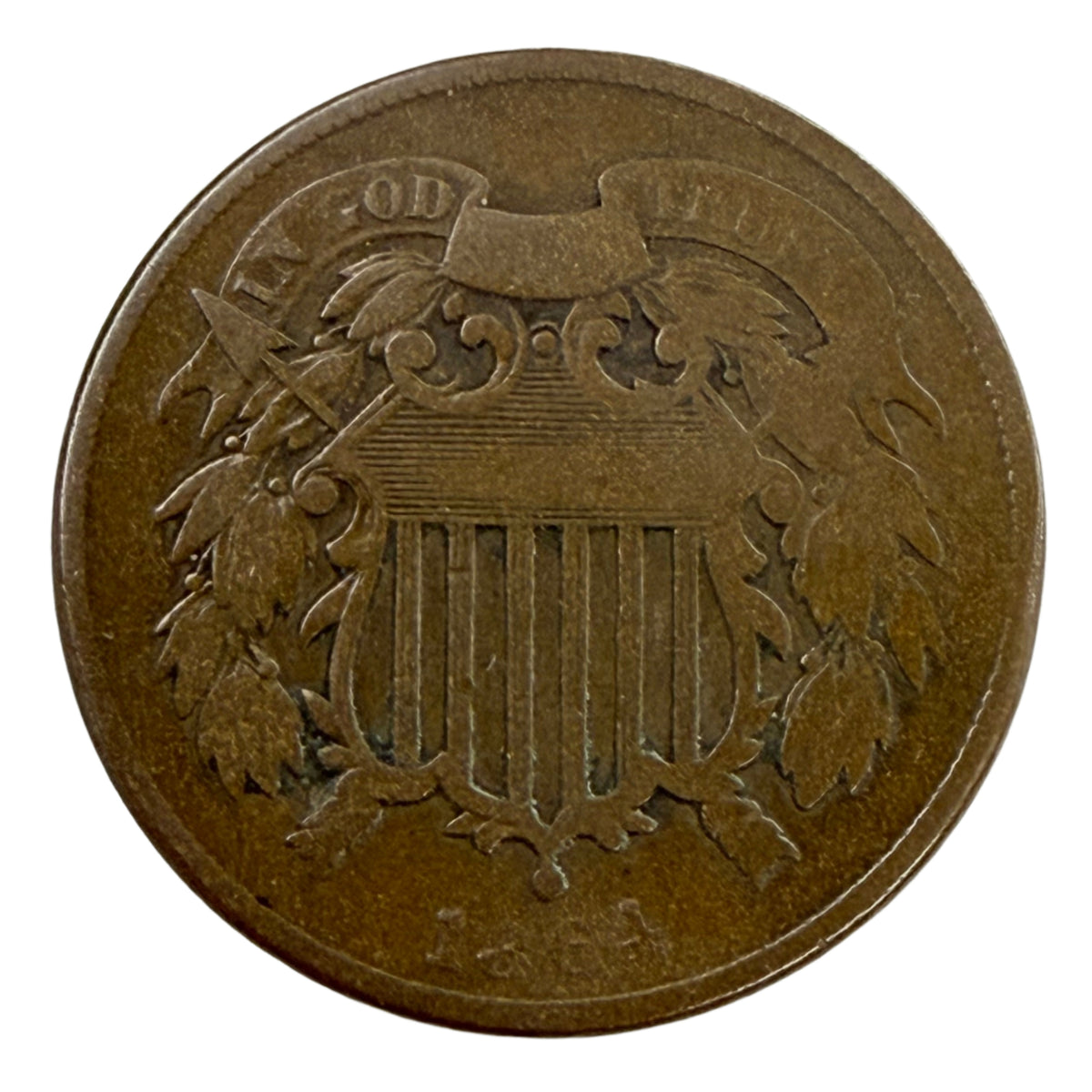 1864 Two Cent Piece (G)