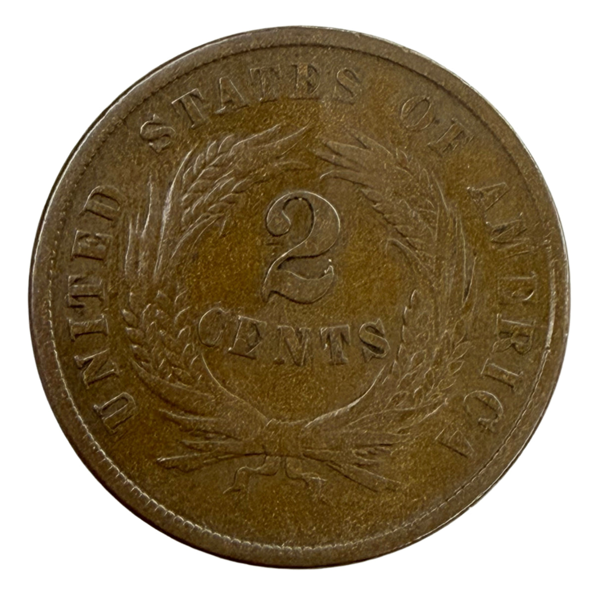 1864 Two Cent Piece (G)
