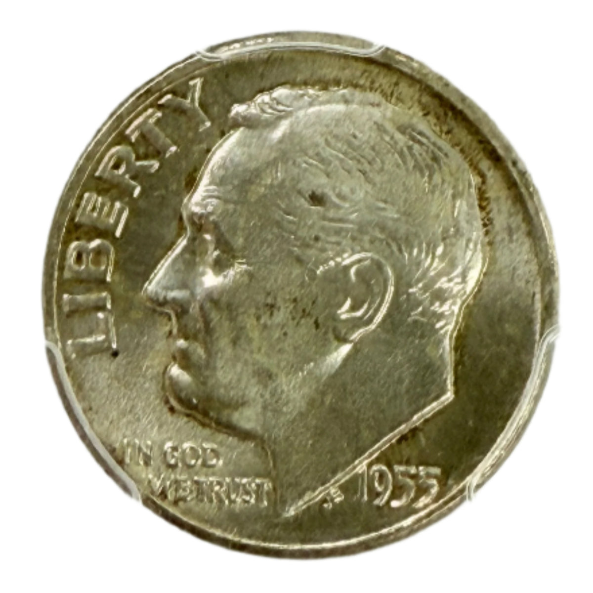 1955-D Roosevelt Dime PCGS MS64