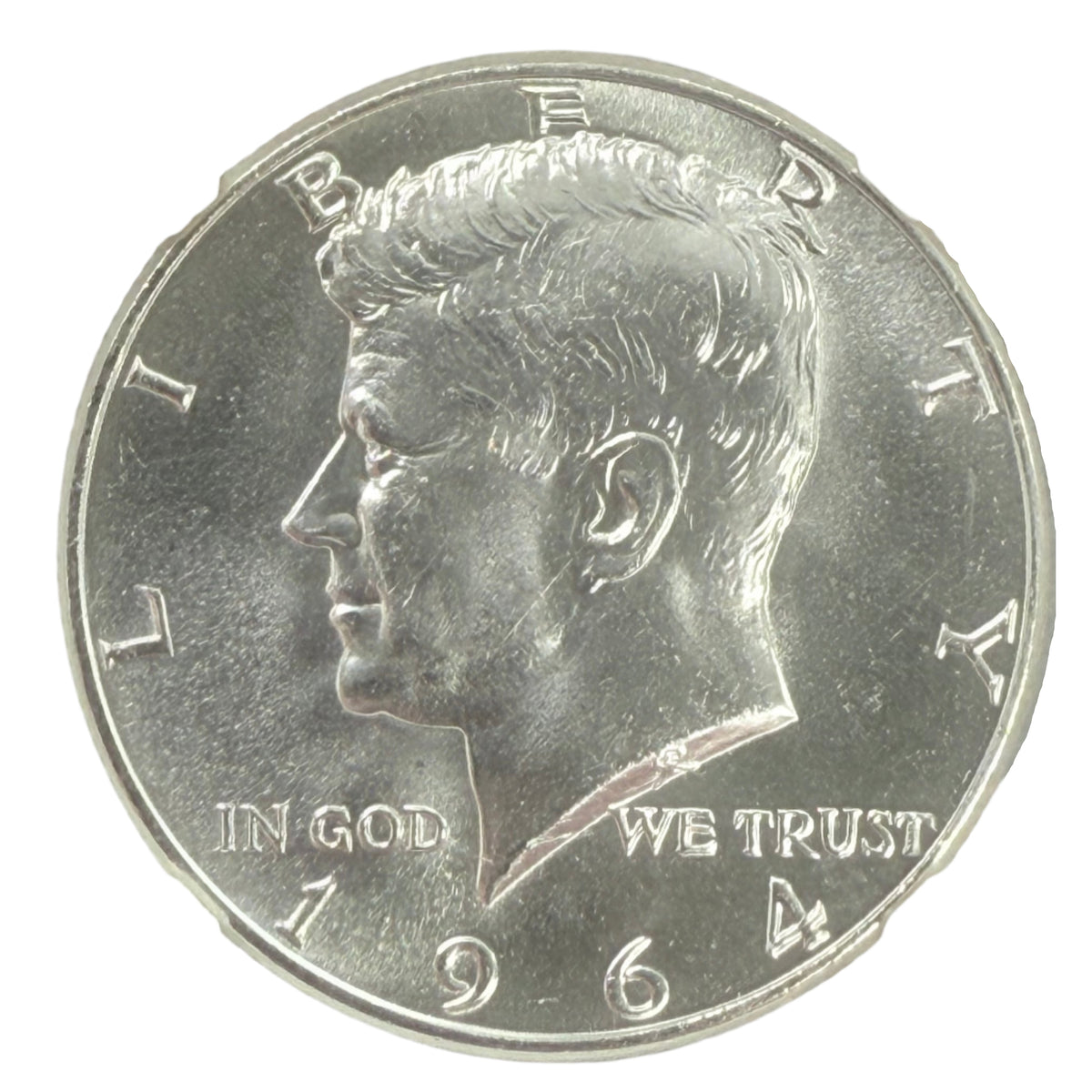 1964 Kennedy Half Dollar NGC MS65