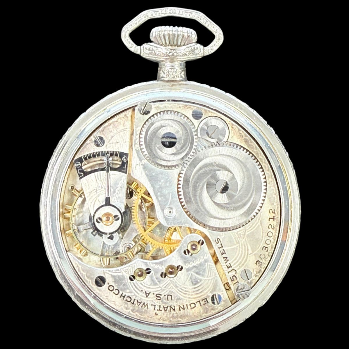 Elgin Open Face Pocket Watch