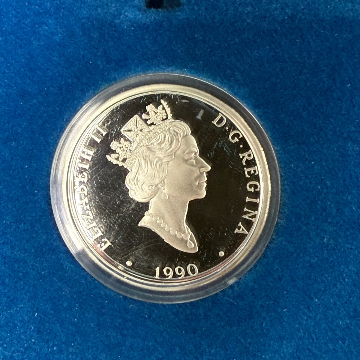 1990 Canada Sterling Silver The Lancaster $20 Commemorative (With Box & CoA)