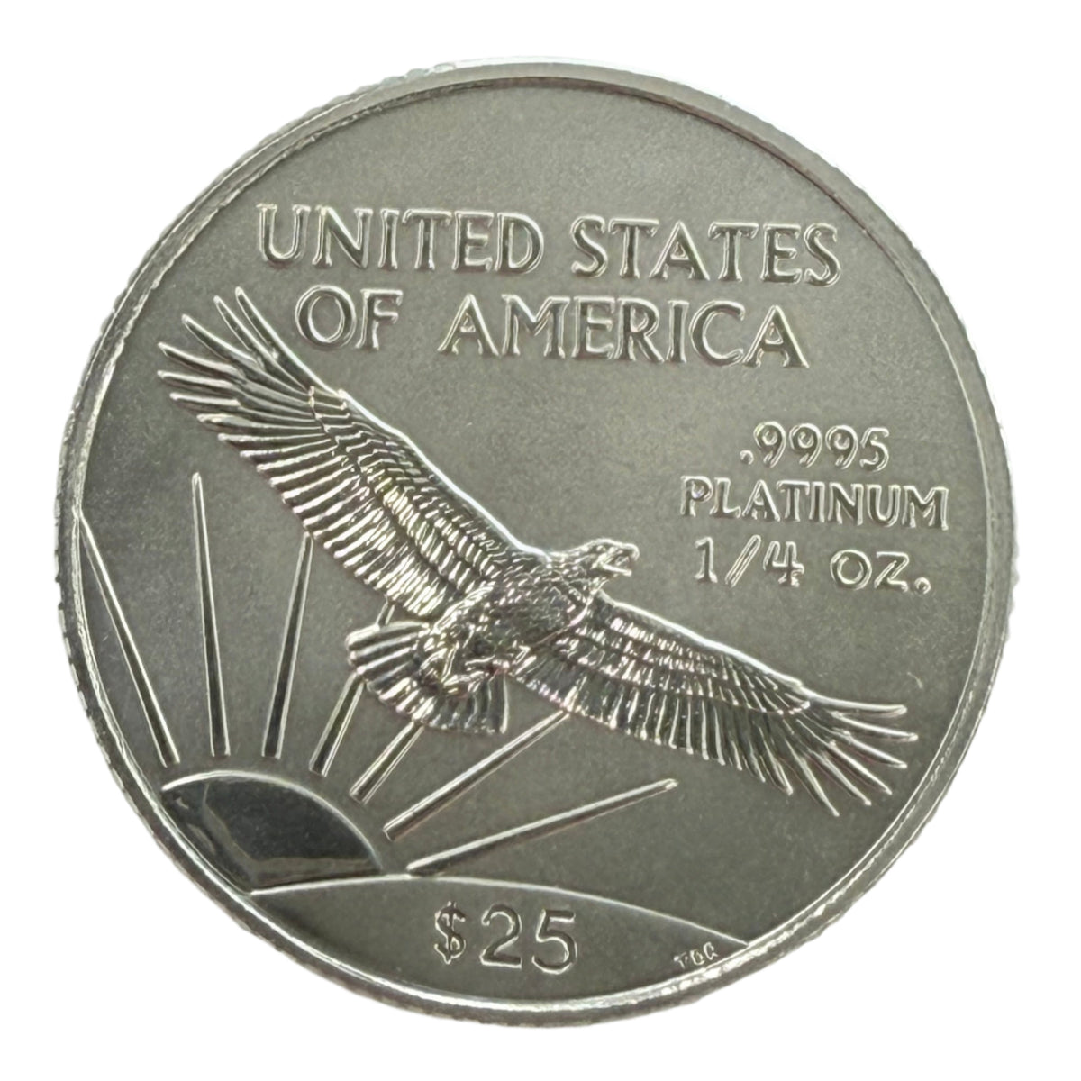1999 1/4 oz American Platinum Eagle