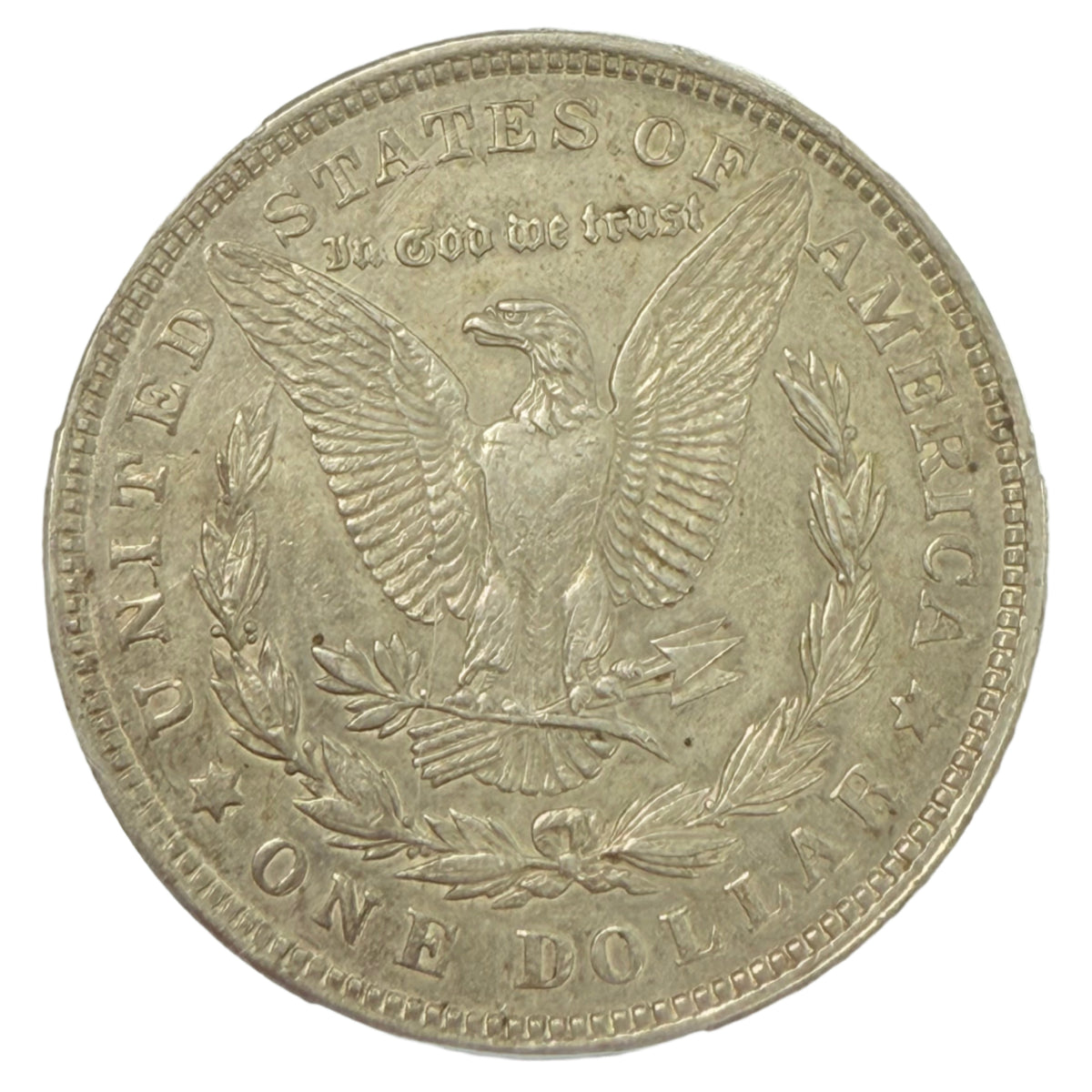 1921 Morgan Silver Dollar PCGS Genuine AU Details Cleaned