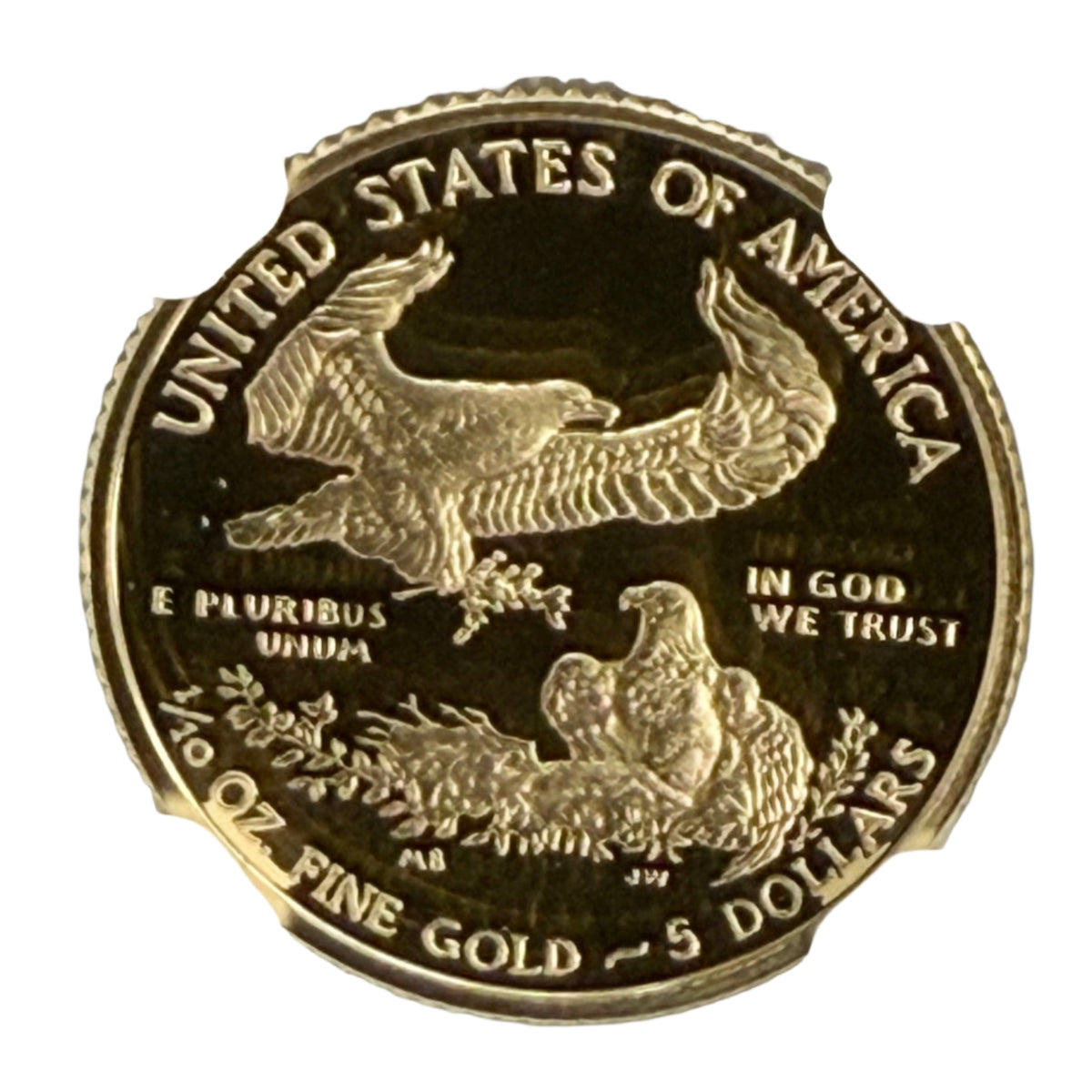 2018-W $5 1/10 oz American Gold Eagle NGC PF70 Ultra Cameo