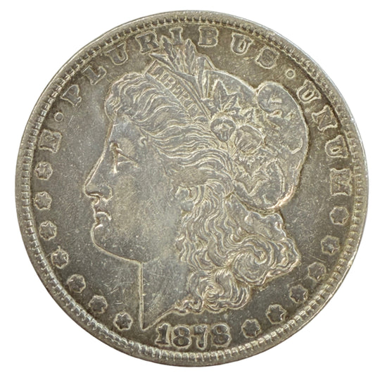 1878 7 Tail Feathers Morgan Silver Dollar (XF Details)
