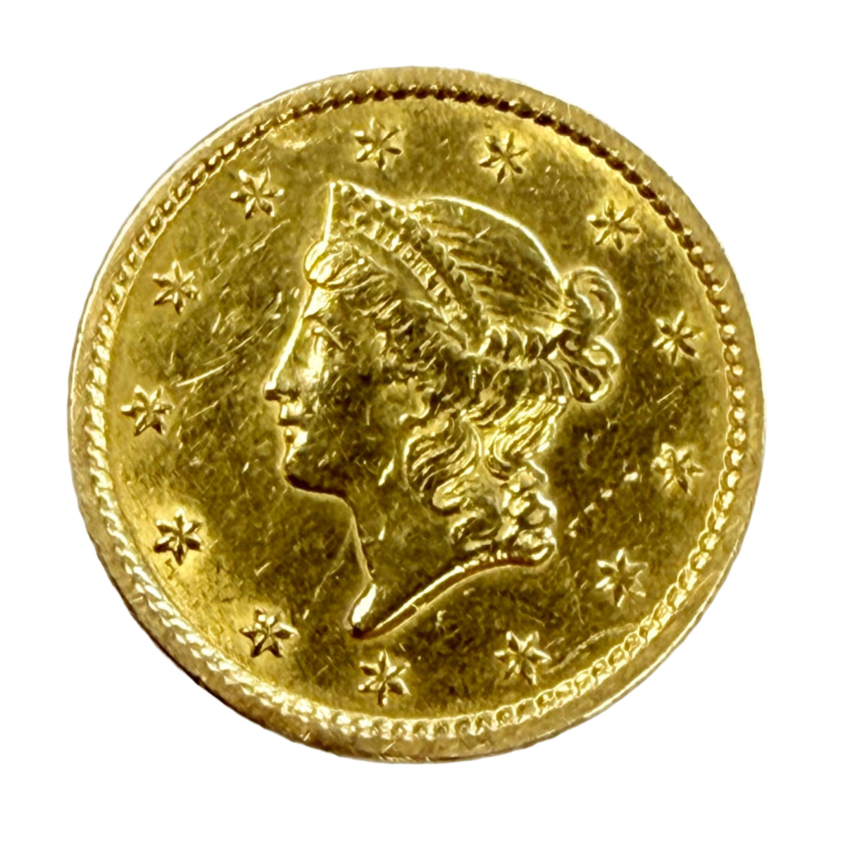 1851 $1 Liberty Head Gold (Low Premium)