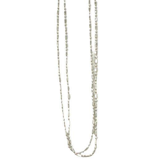 Adjustable Silver Necklace