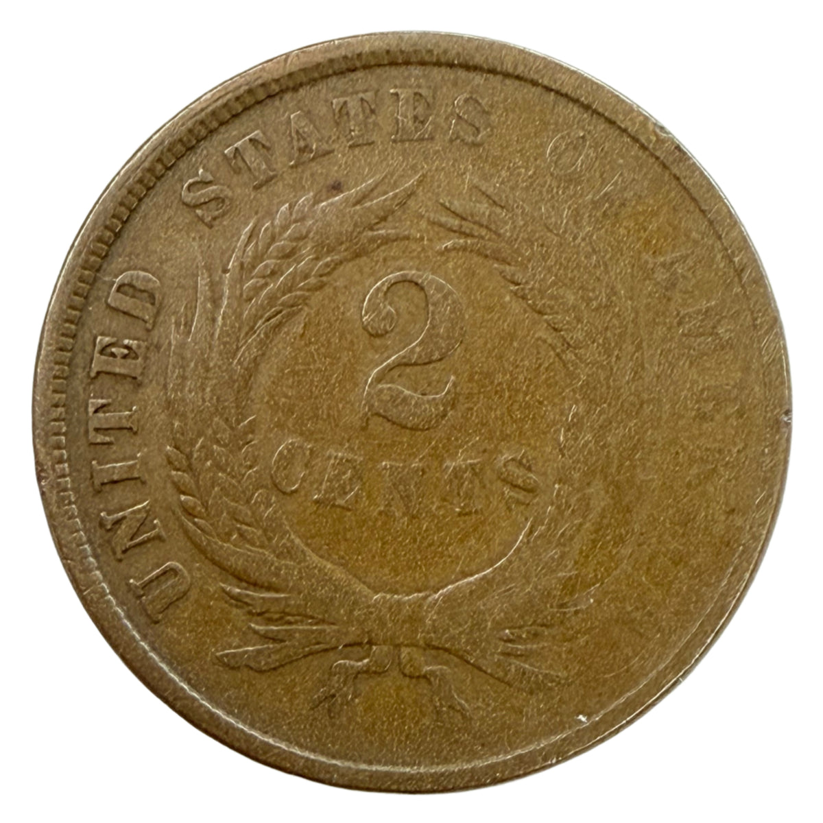 1866 Two Cent Piece (G)
