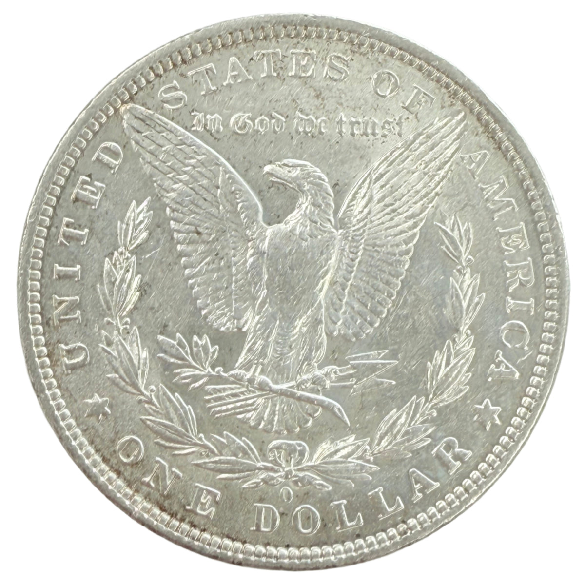 1882-O Morgan Silver Dollar (AU Details)