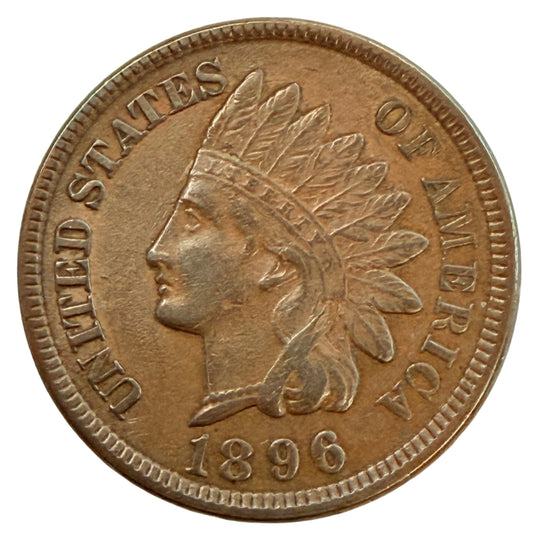 1896 Indian Head Cent (AU)