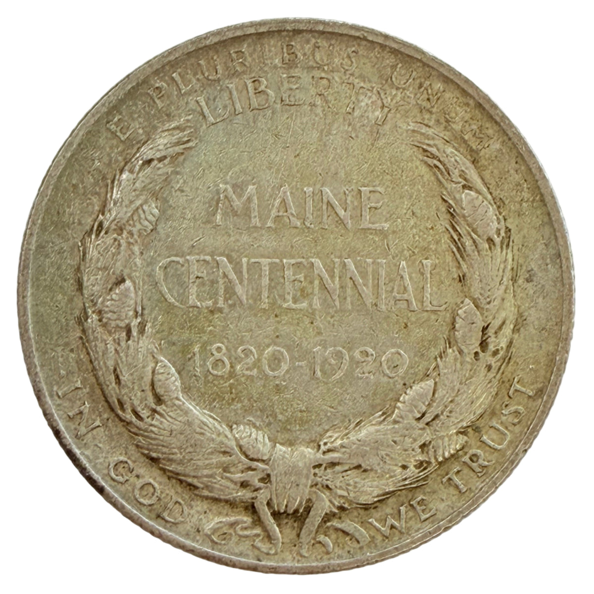 1920 Maine Centennial Commemorative Silver Half Dollar (XF)