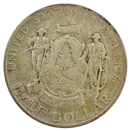 1920 Maine Centennial Commemorative Silver Half Dollar (XF)