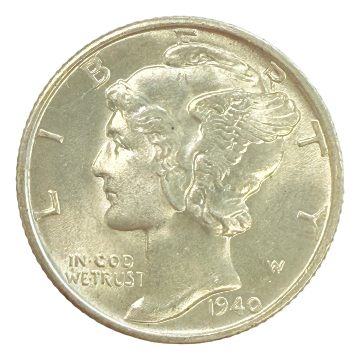1940-D Mercury Head Dime (BU)