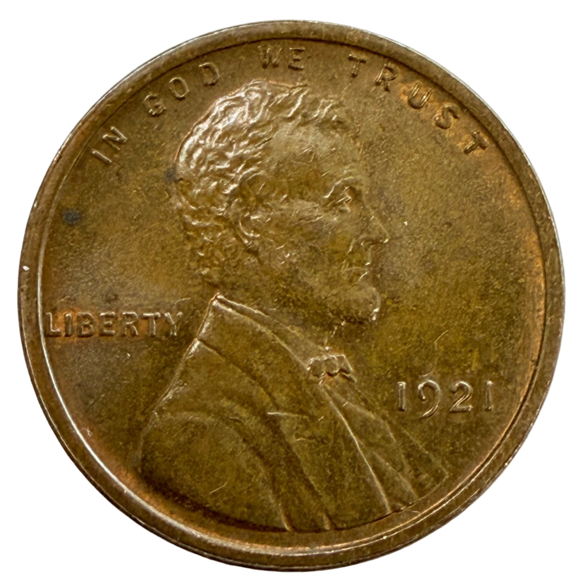 1921 Lincoln Cent (BU)