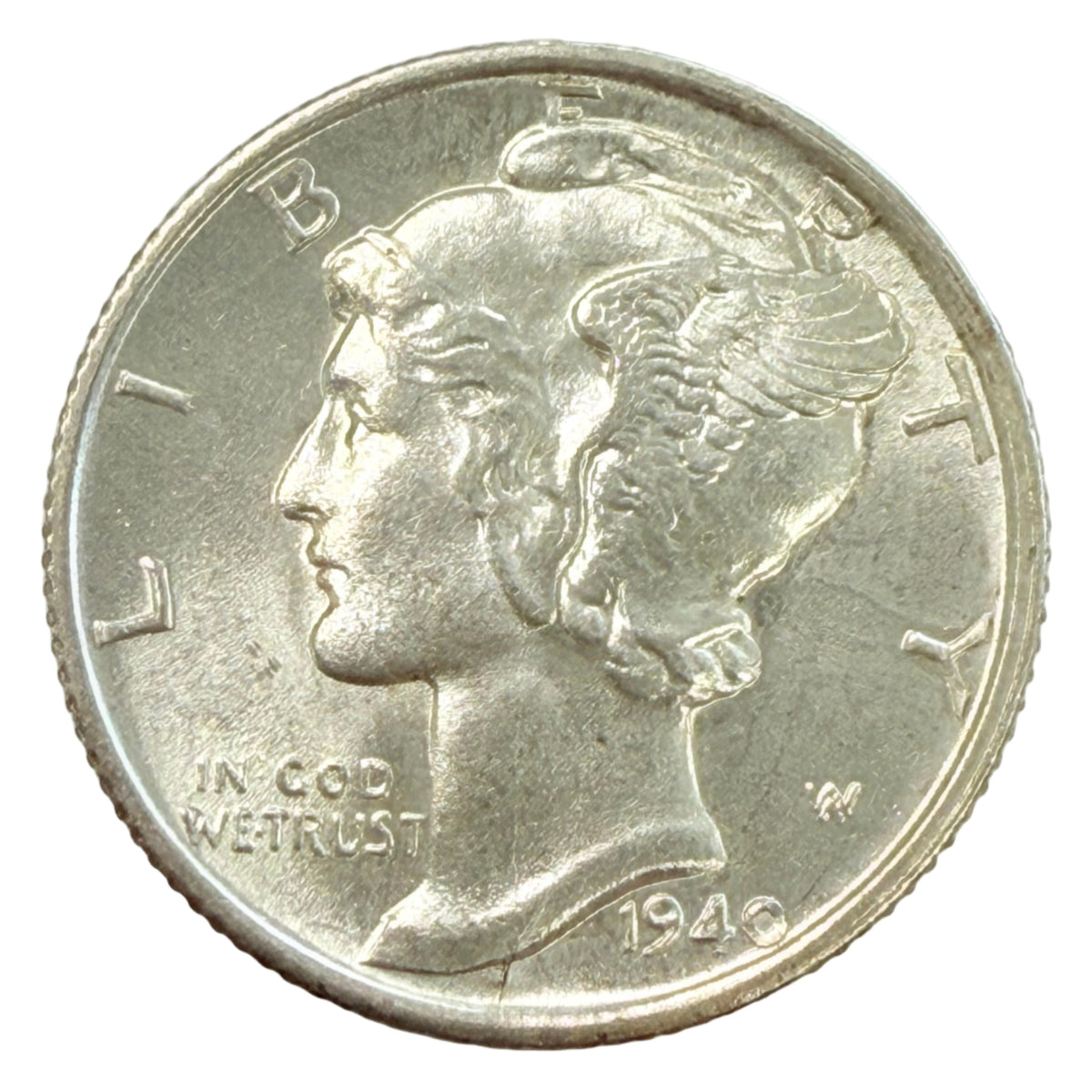 1940-S Mercury Head Dime (BU)