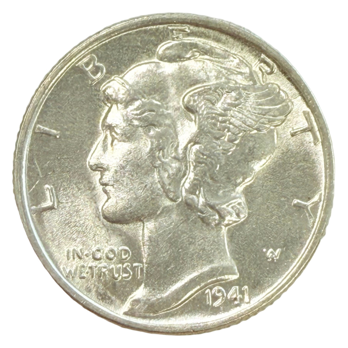 1941 Mercury Head Dime (BU)