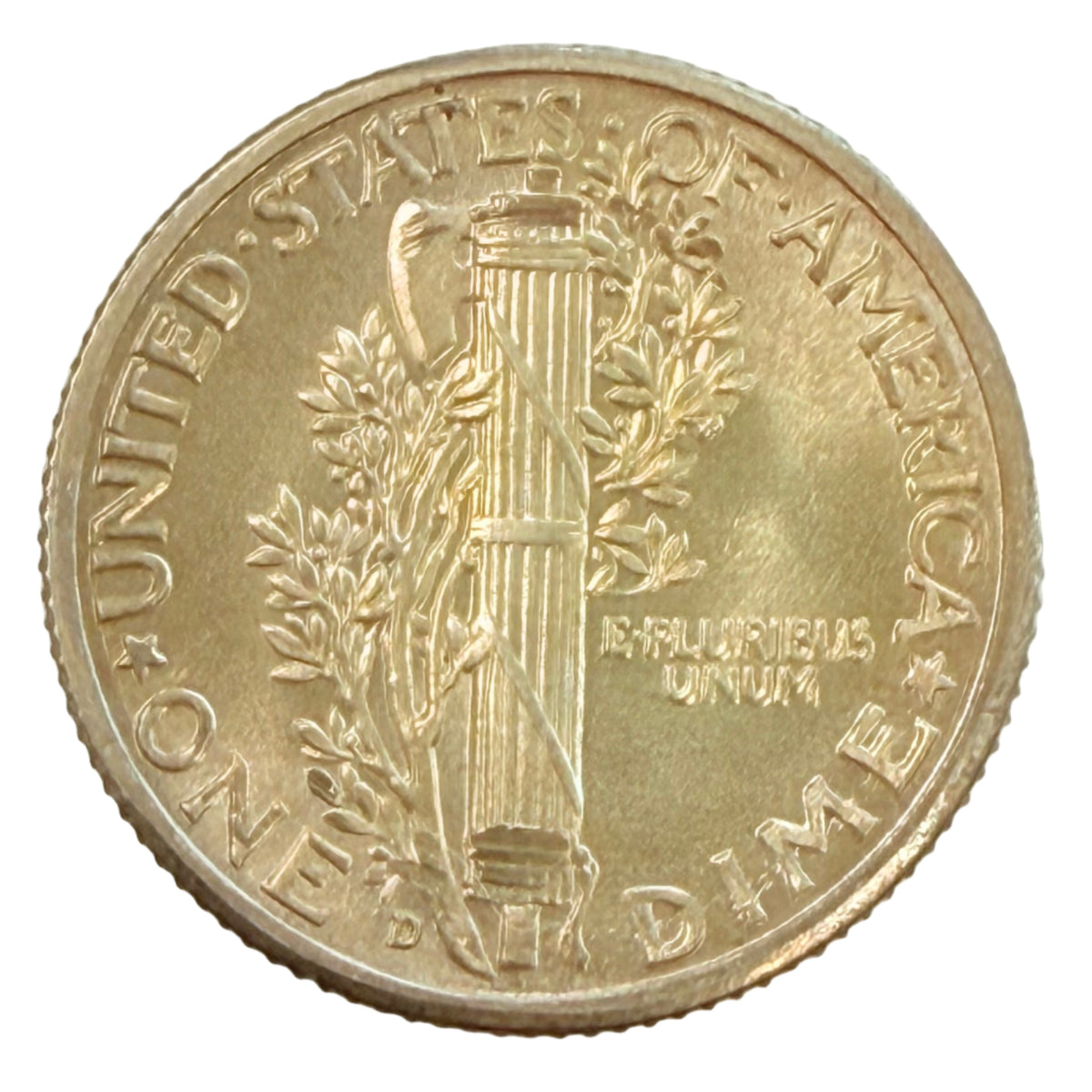 1942-D Mercury Head Dime (BU)