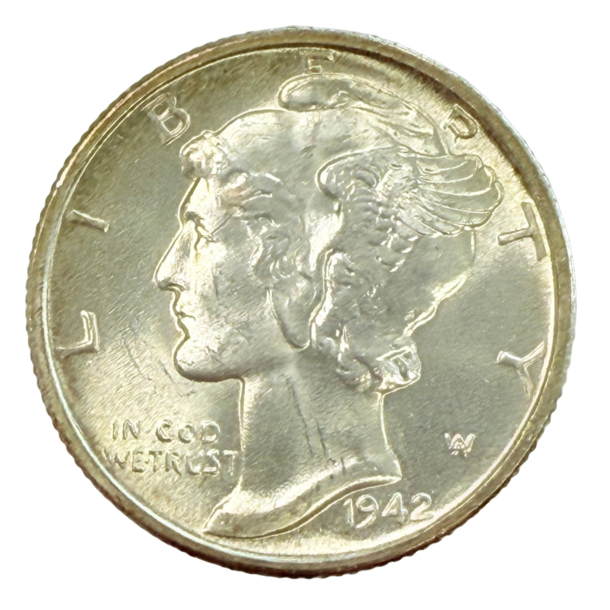 1942-S Mercury Head Dime (BU)