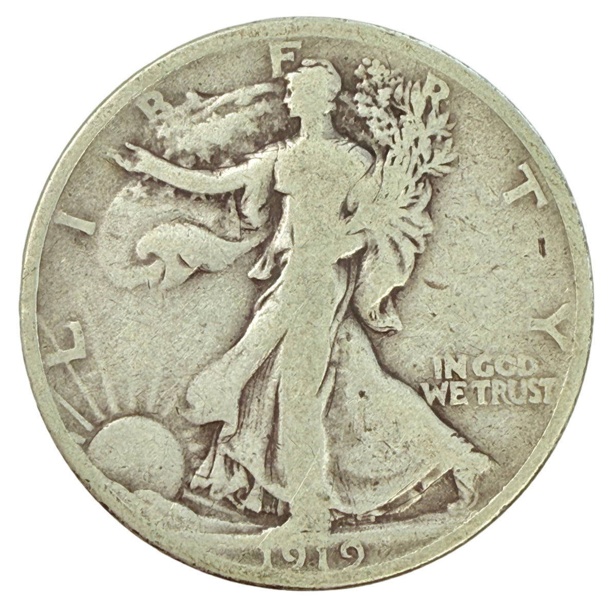 1919 Walking Liberty Half Dollar (G)