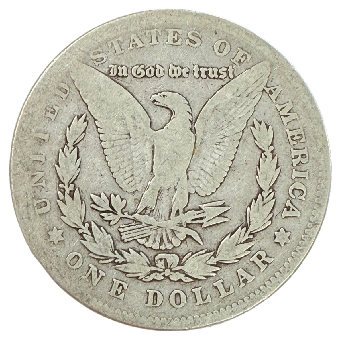 1878 7 Tail Feather Morgan Silver Dollar (G)