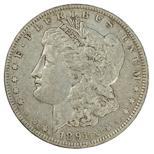 1891-O Morgan Silver Dollar (XF)