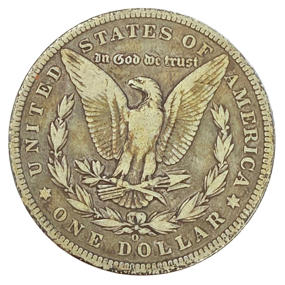 1896-O Morgan Silver Dollar (F)