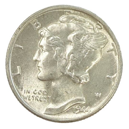 1944 Mercury Head Dime (BU)