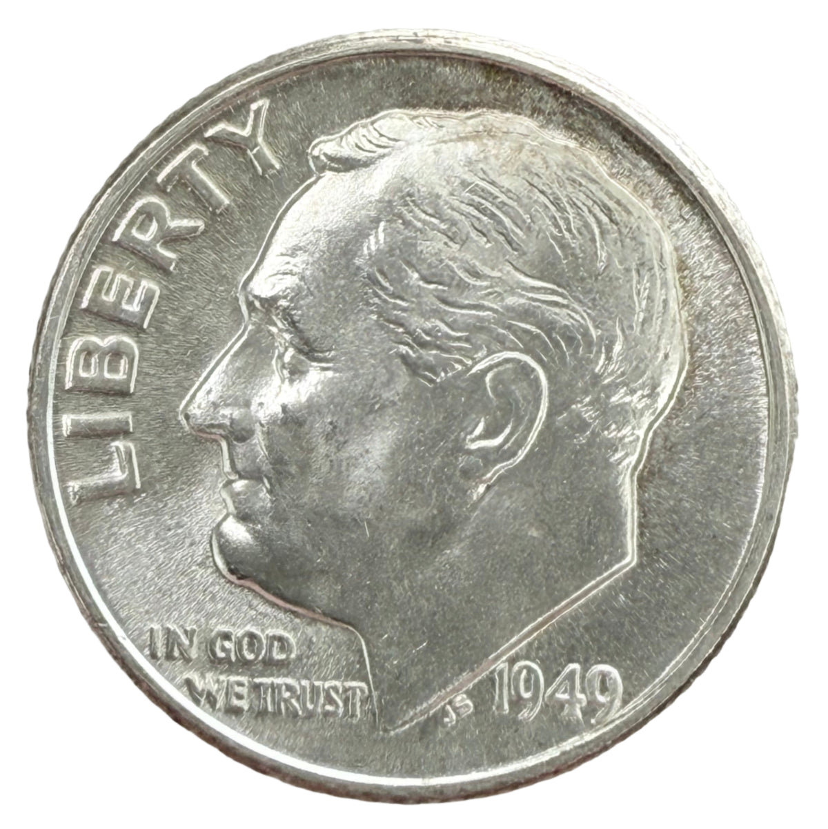 1949 Roosevelt Dime (BU)