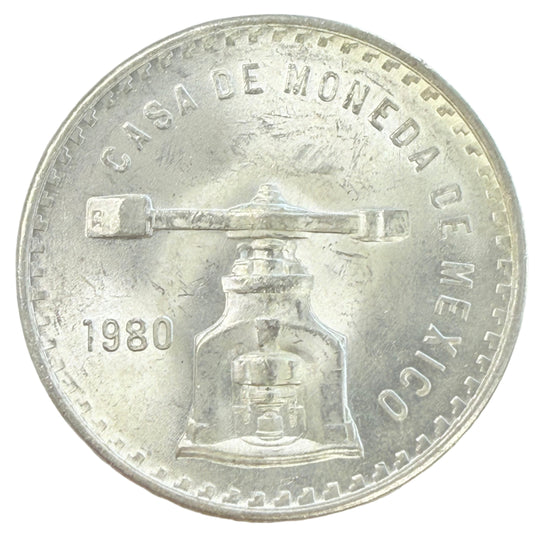1980 Mexico Silver Onza (BU)