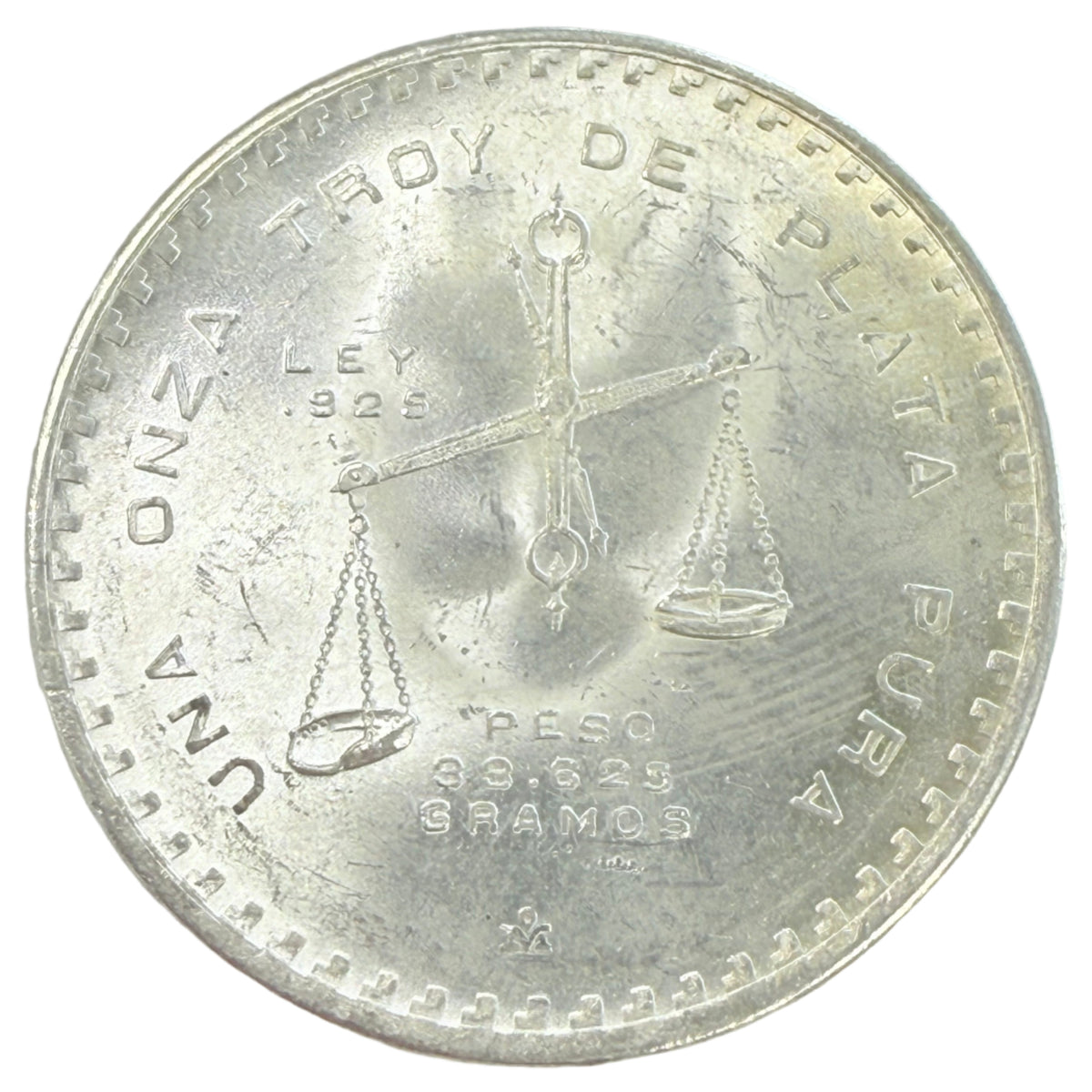1980 Mexico Silver Onza (BU)