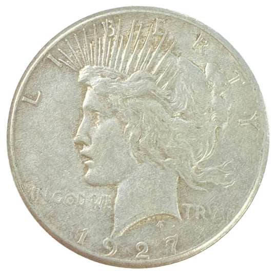 1927 Peace Silver Dollar (XF)