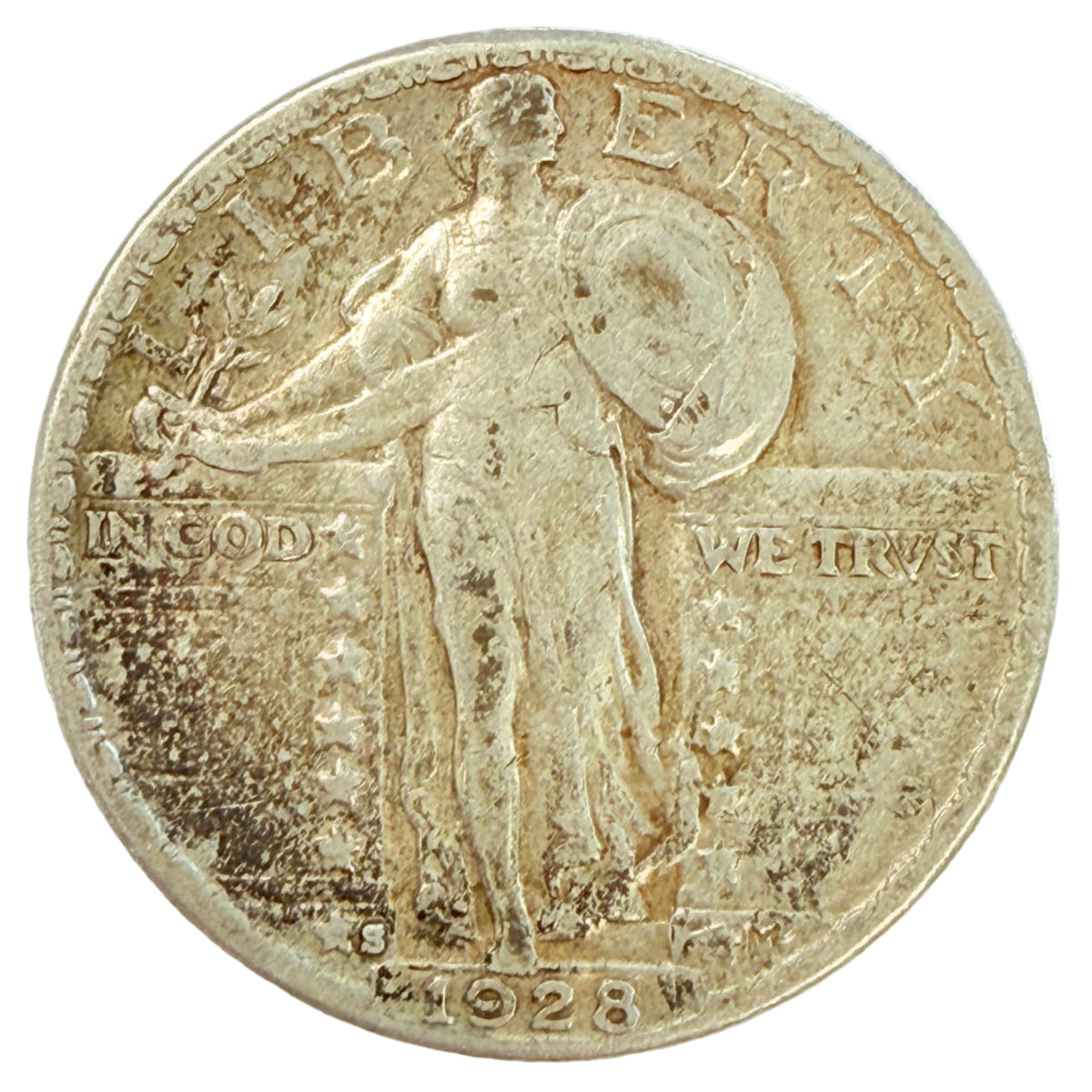 1928-S Standing Liberty Quarter (VF)