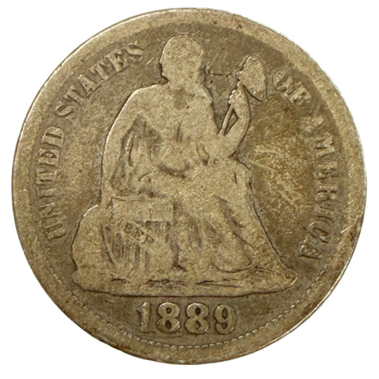 1889 Seated Liberty Dime (G)