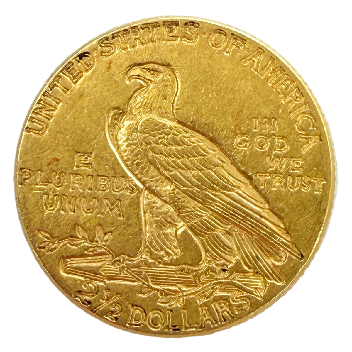 1912 $2.50 Indian Gold Quarter Eagle (AU)