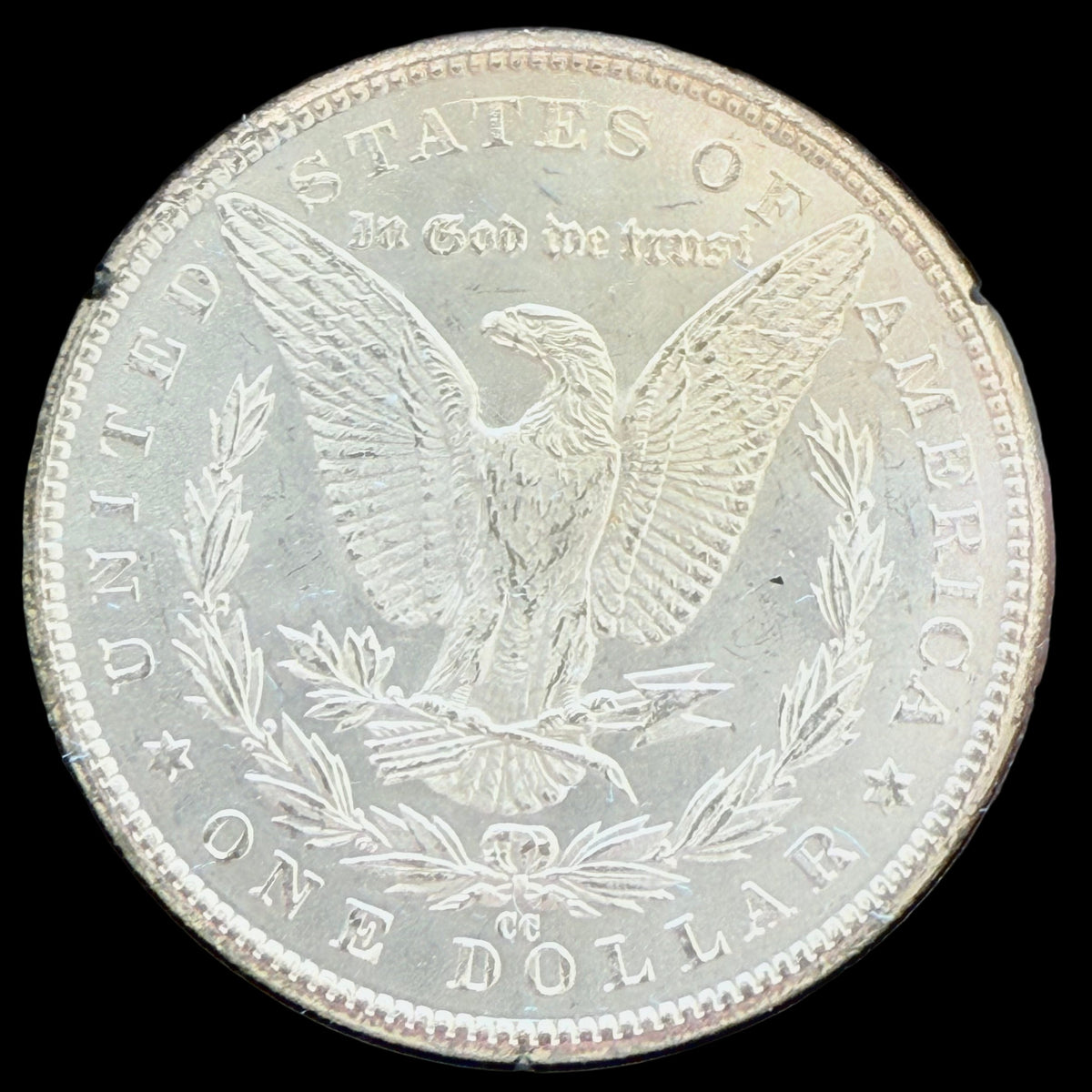 1883-CC Morgan Silver Dollar GSA (With Box & CoA)
