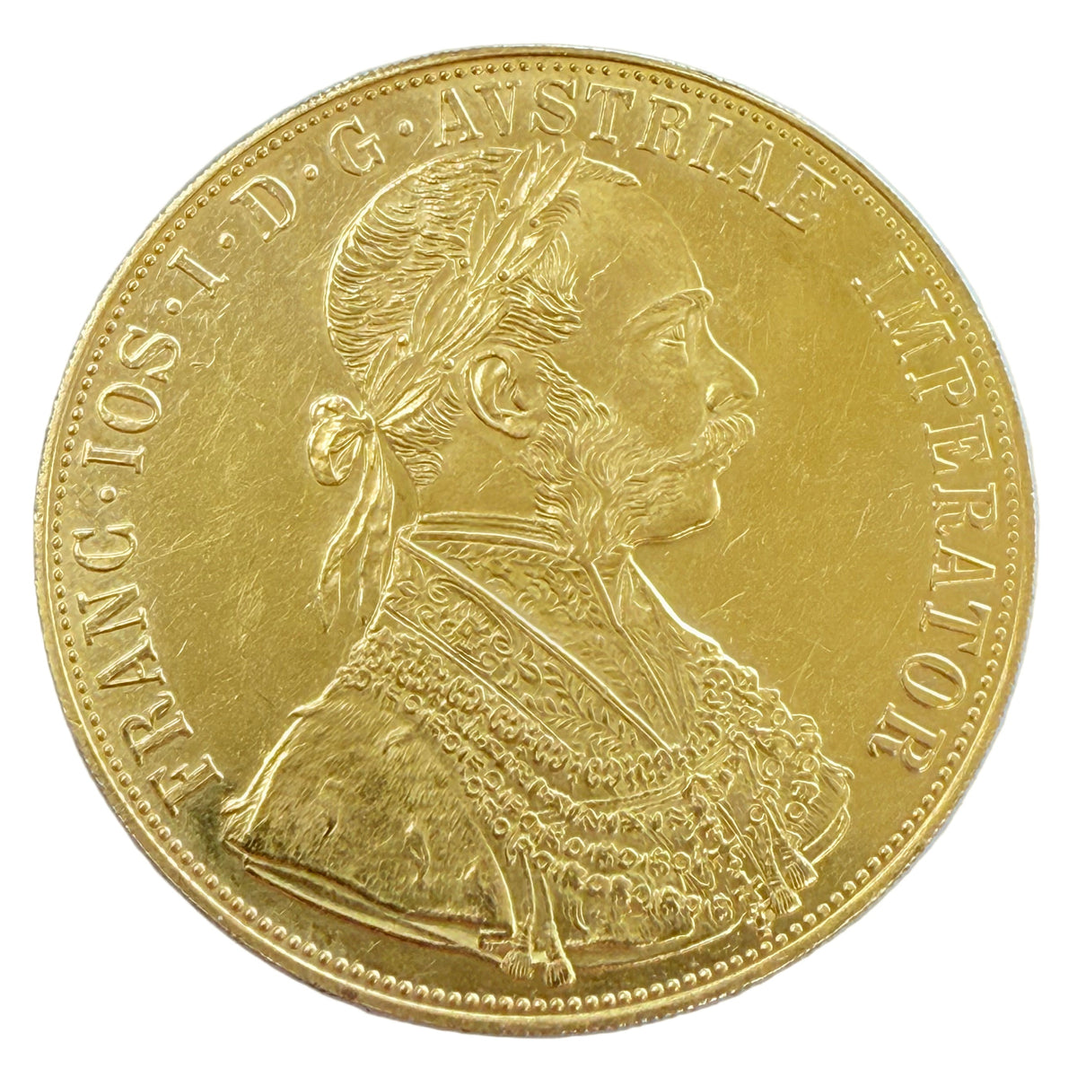 1915 Austrian 4 Ducat