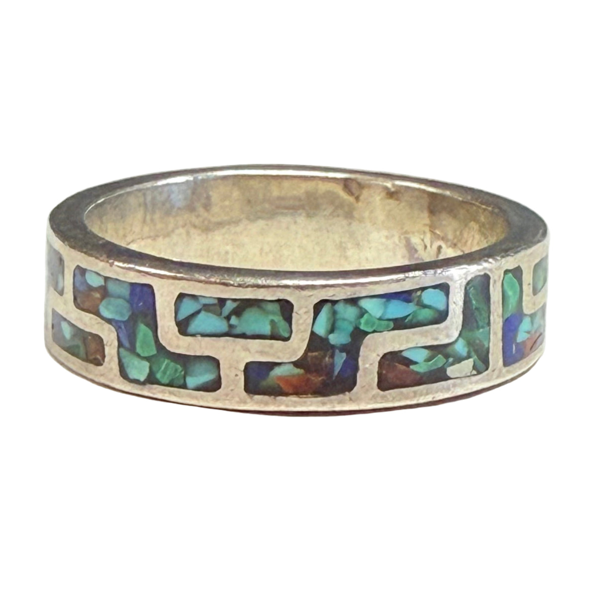 Gemstone Inlay Ring